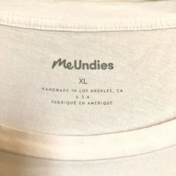 ME UNDIES - NEW - L Sz XL  “I ♥️ ME” Scoop Neck Short Sleeve Tee. Modal & Cotton - Picture 4 of 10